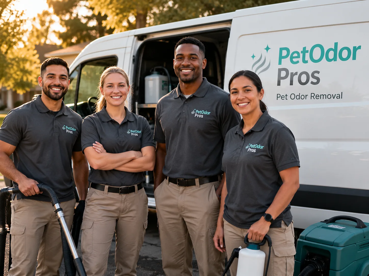 Pet Odor Removal team serving Amesbury, MA